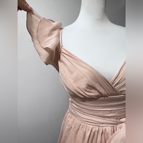Saints & Secrets Blush Satin Dress Size Small NWT - Picture 3 of 16